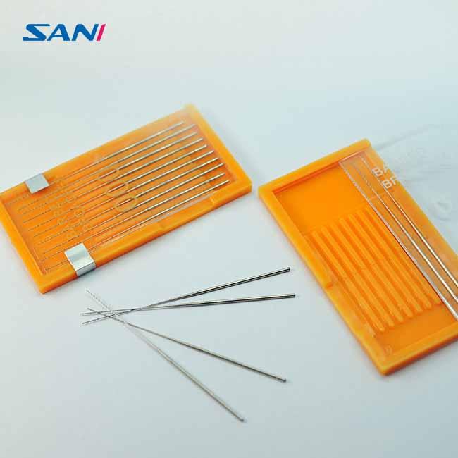 FDA 21mm Dental Barbed Broaches Smooth Surface Endodontic Materials