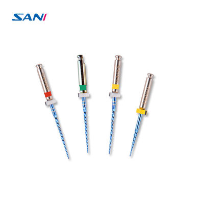 5 Years Shelf Life Nickel Titanium Endodontic Rotary Files with 2.0N.cm Torque and Good Cutting Ability