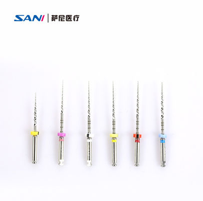 Optimized Root Canal Dredging Rotary Dental Files with Superpass File in 21mm/25mm/28mm/31mm Sizes and 300rpm Speed