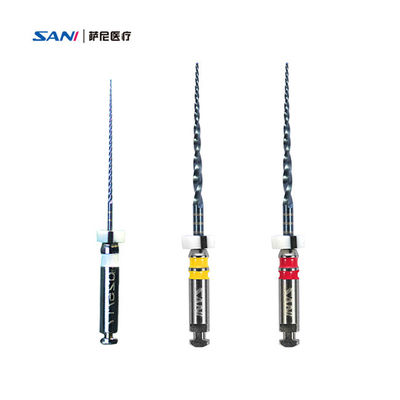 Rotary 25mm Nickel Titanium Endo Retreatment Files For Dental Treatment