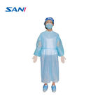 Blue PP PE Medical Isolation Clothing Disposable
