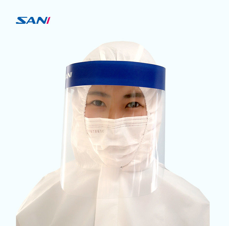 Anti Fog Transparent PET Plastic Face Shield Dental Disposable Products