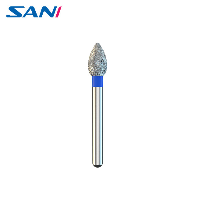 Stainless Steel Silver 11mm FG Dental Diamond Bur With CE FDA ISO Certificate