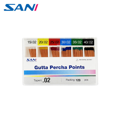 Good price Dental Endodontic Gutta Percha Points Taper 02/04/06/F1-F5 online