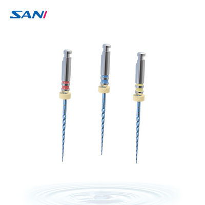Good price Blue Root Canal Niti Heat Treated Endodontic Files Remarkable Safeness online