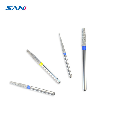 Good price Stainless Steel Silver 11mm FG Dental Diamond Burs CE ISO FDA Certification For RCT online